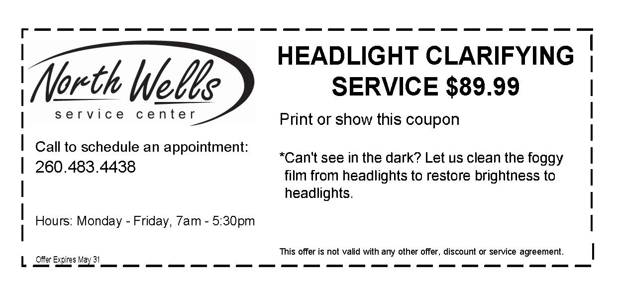 Headlight Clarifying Service